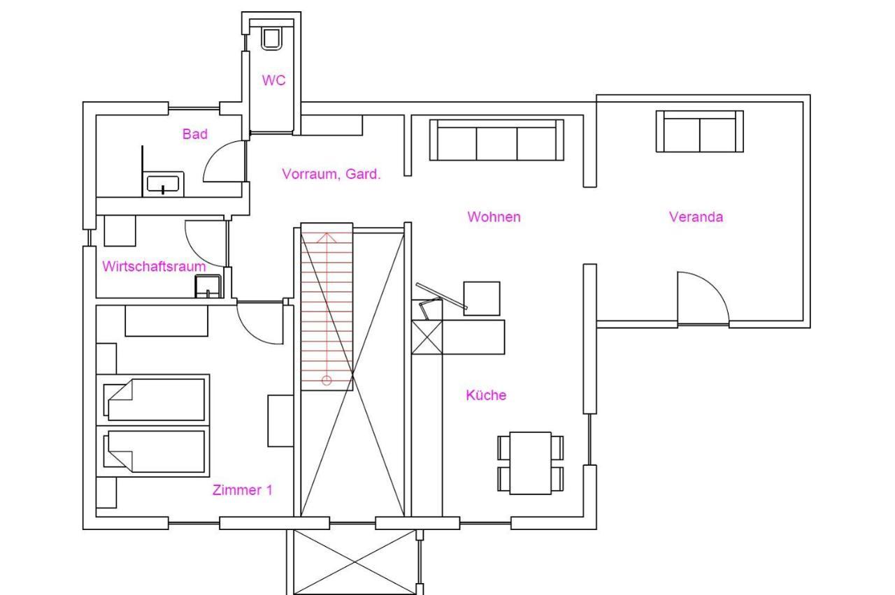 Ferienwohnung Stefanie Бад Митерндорф Екстериор снимка